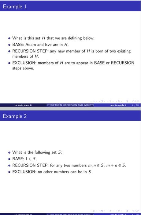 Read the document on Structural Induction (posted in | Chegg.com