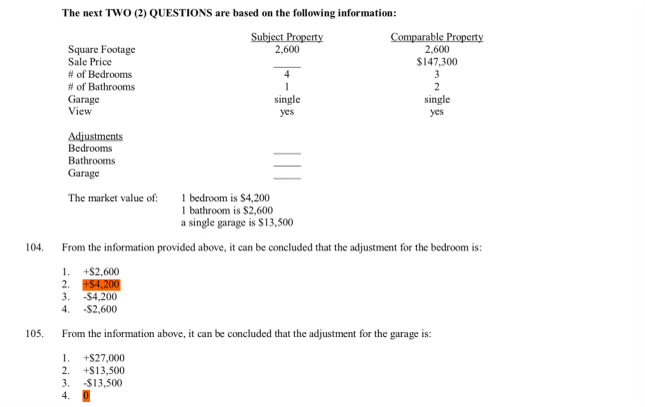 Solved The next TWO (2) ﻿QUESTIONS are based on ﻿the | Chegg.com
