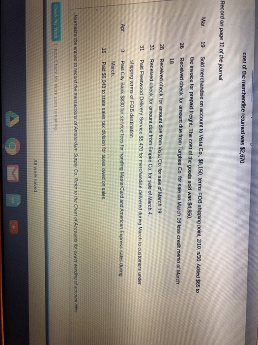 Solved The Following Selected Transactions Were Completed By Chegg