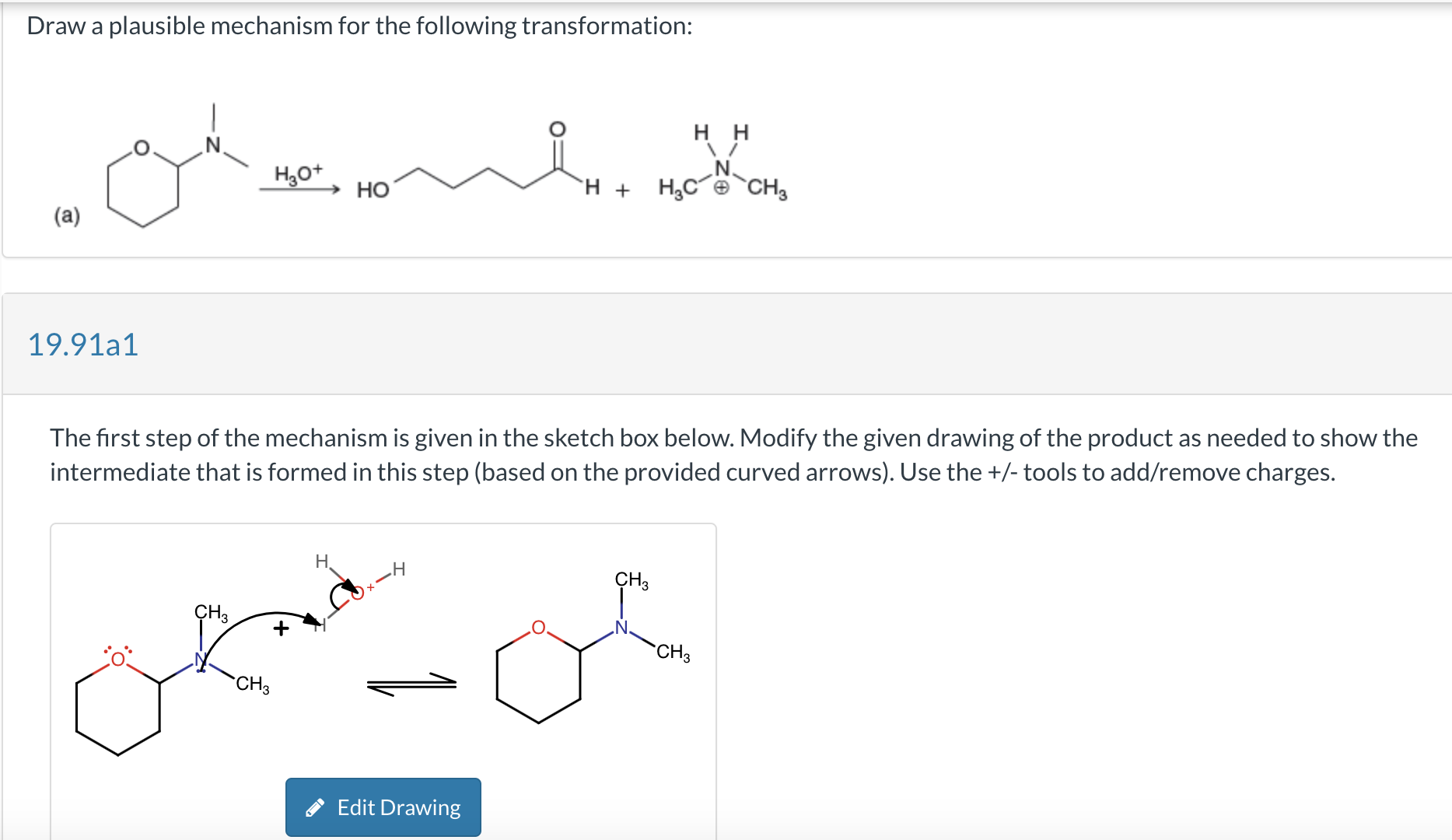 Solved Draw a plausible mechanism for the following | Chegg.com