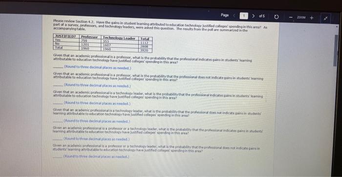 Solved Pease review Section 4.2. Have the gai hs in stuctent | Chegg.com