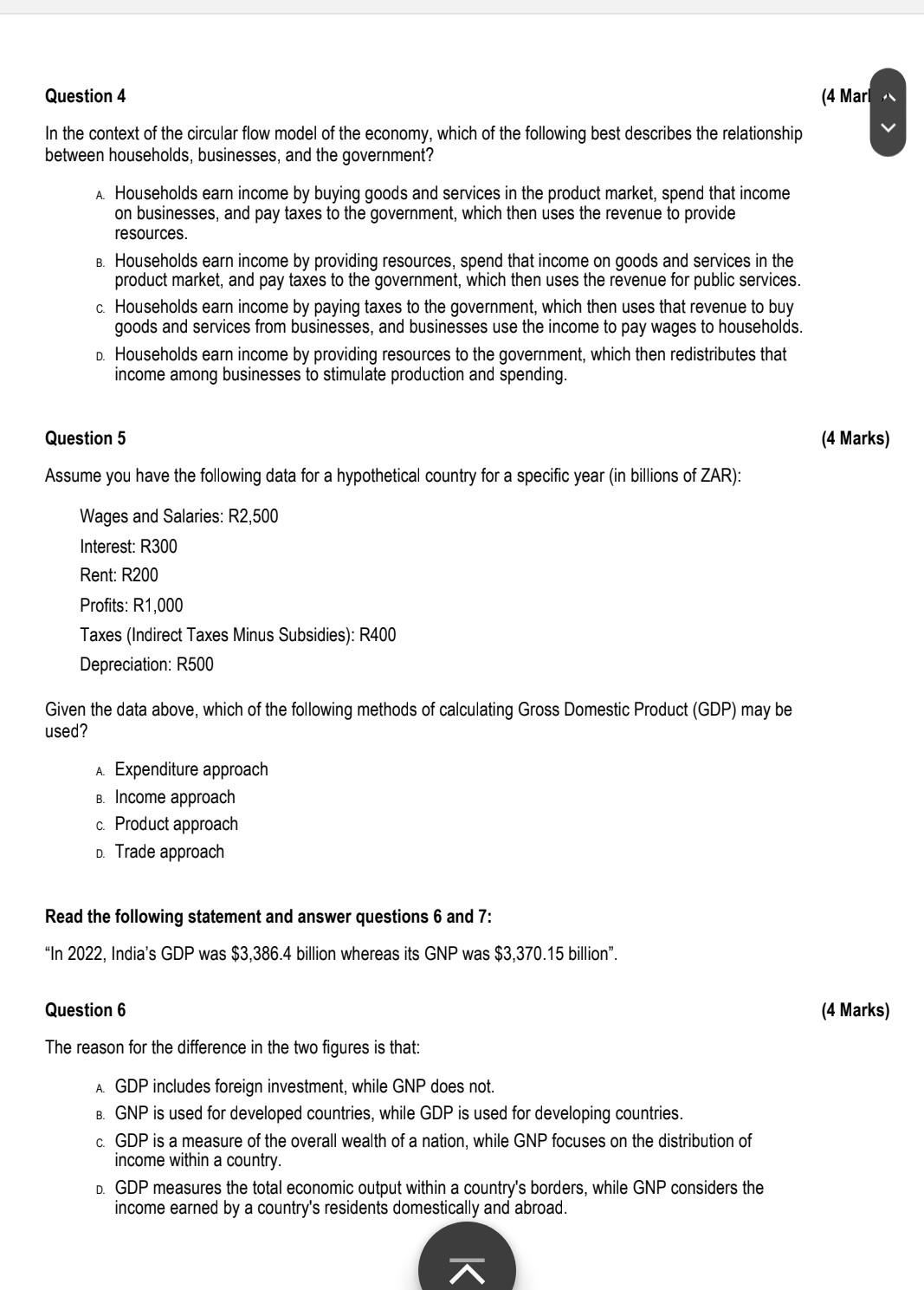 solved-question-4-4-mar-in-the-context-of-the-circular-flow-chegg