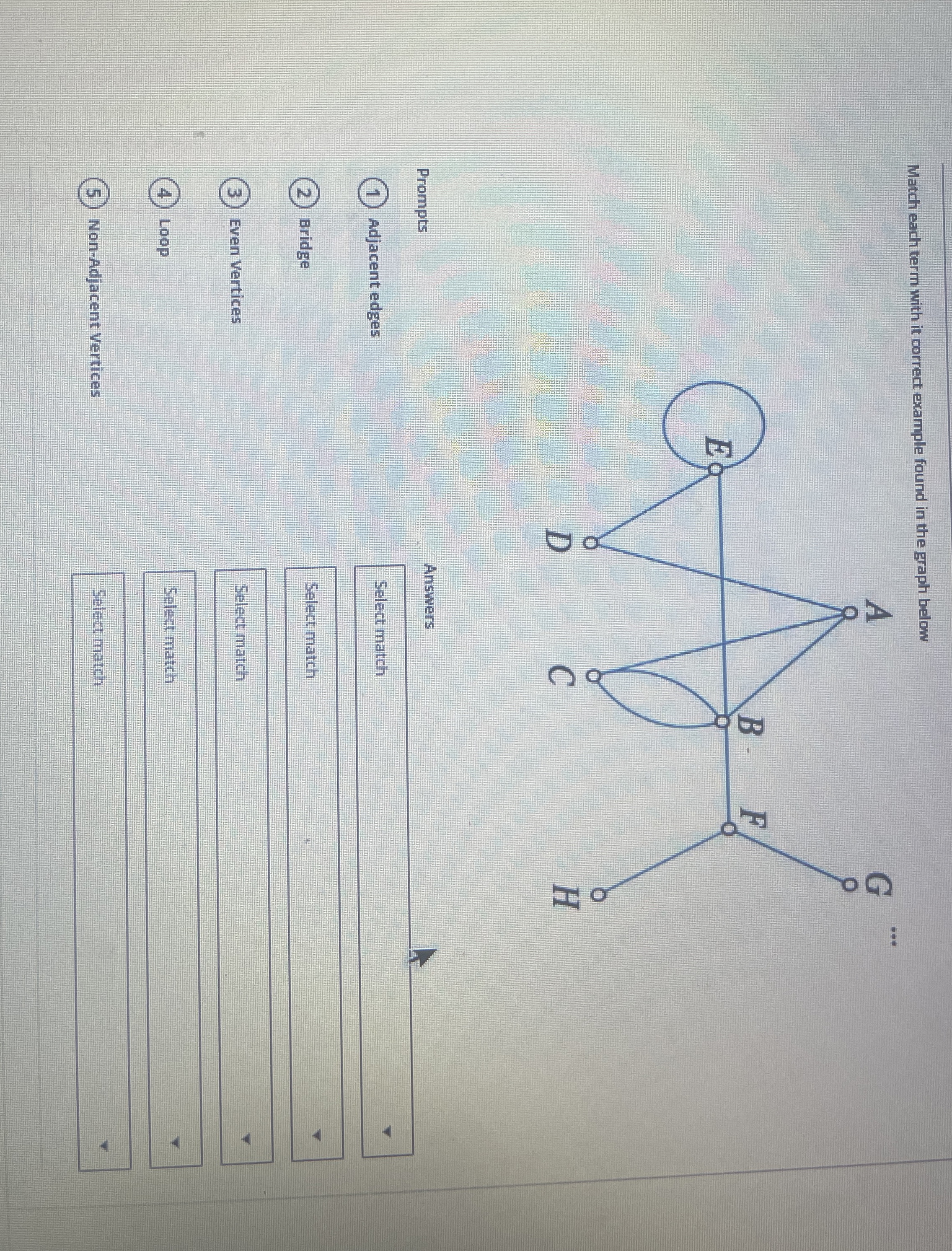 Solved Match each term with it correct example found in the | Chegg.com