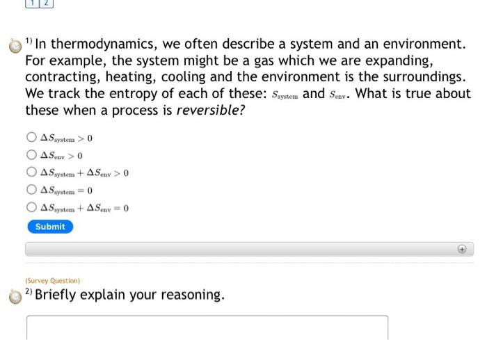 example of system in thermodynamics