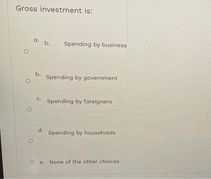 Solved Inflation can be measured by using a. Potential GDP