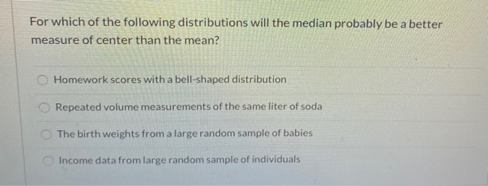 solved-for-which-of-the-following-distributions-will-the-chegg