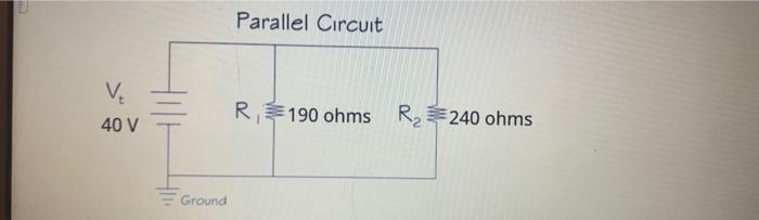 Solved Use the Current Divider formulas to calculate | Chegg.com
