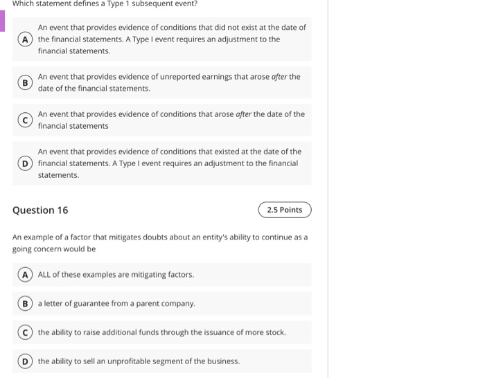 solved-which-statement-defines-a-type-1-subsequent-event-an-chegg