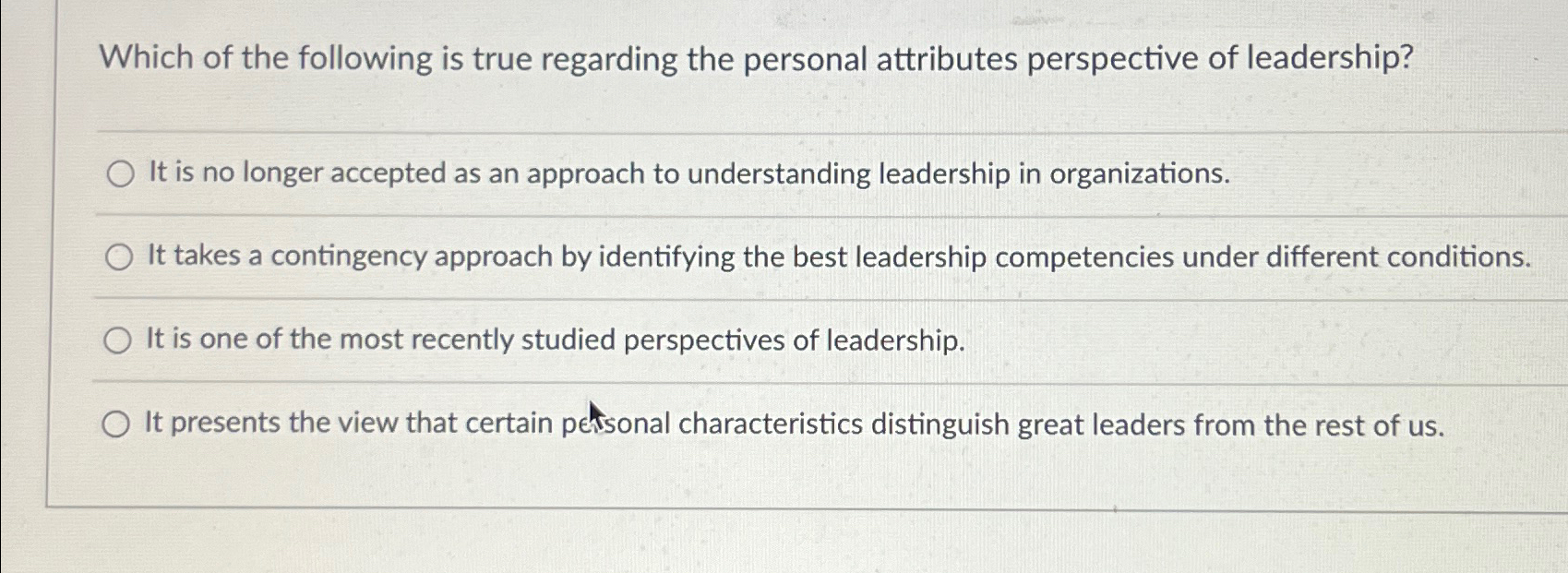 Solved Which of the following is true regarding the personal | Chegg.com