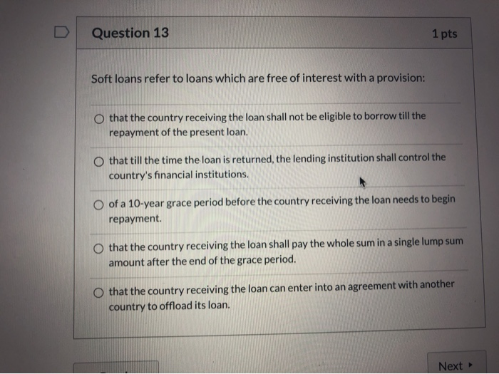 Solved Question 10 1 pts Which of the following is true of | Chegg.com