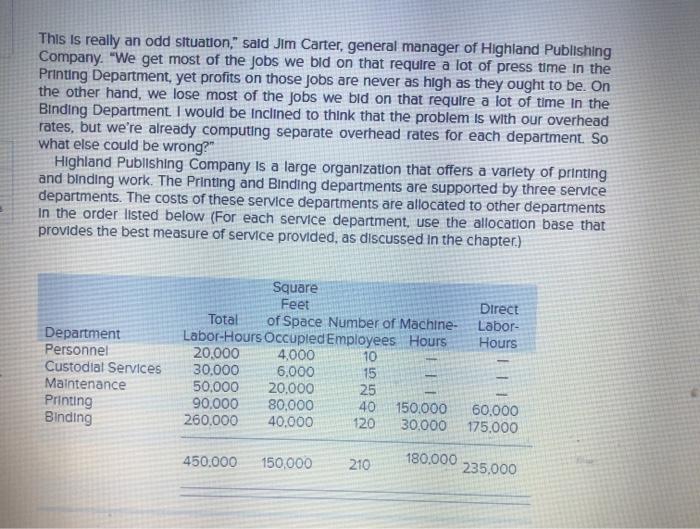 Solved This is really an odd situation," said Jim Carter,