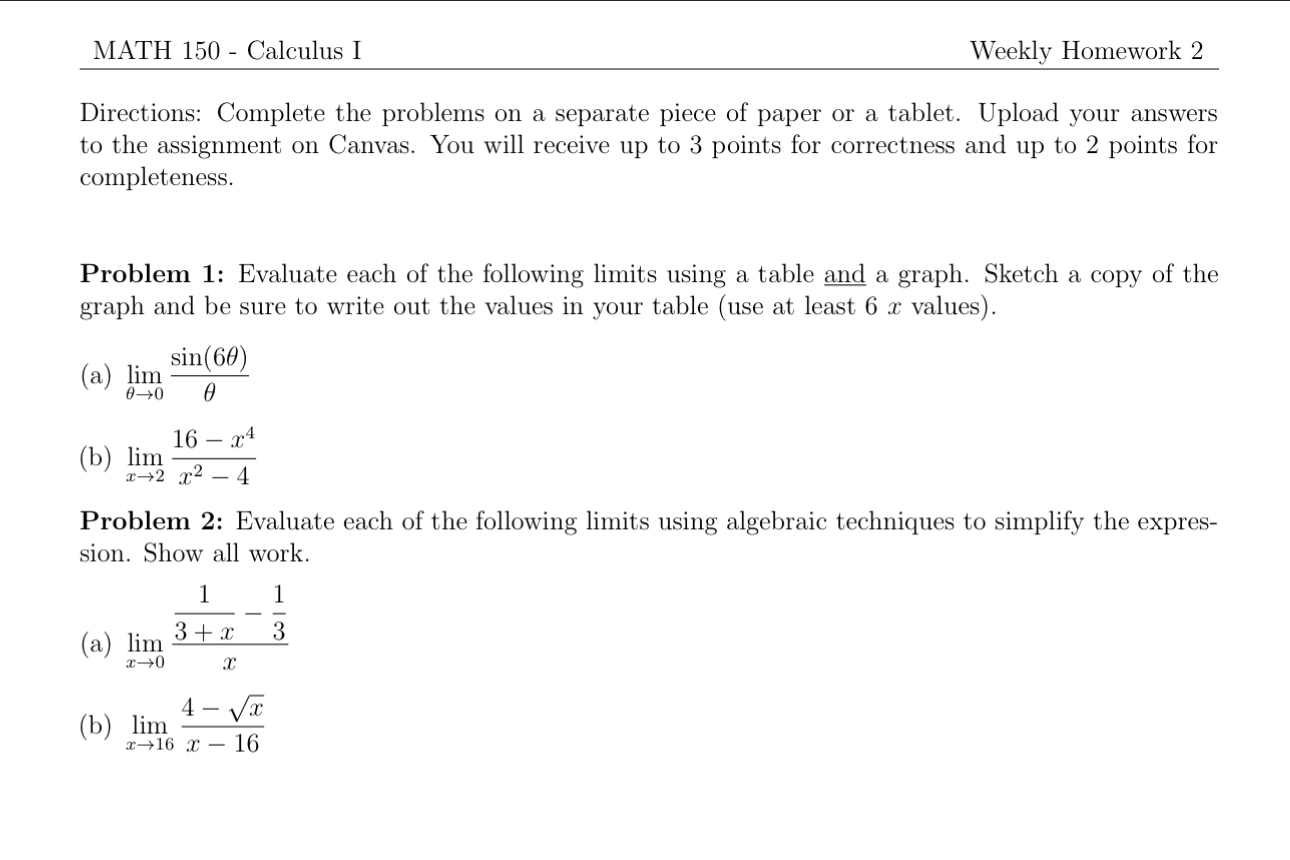 Solved Directions: Complete the problems on a separate piece | Chegg.com