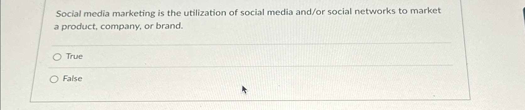 Solved Social media marketing is the utilization of social | Chegg.com