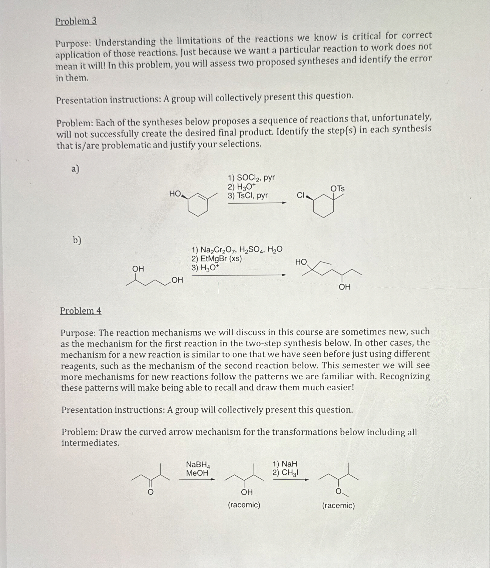 Solved Problem 3Purpose: Understanding the limitations of | Chegg.com
