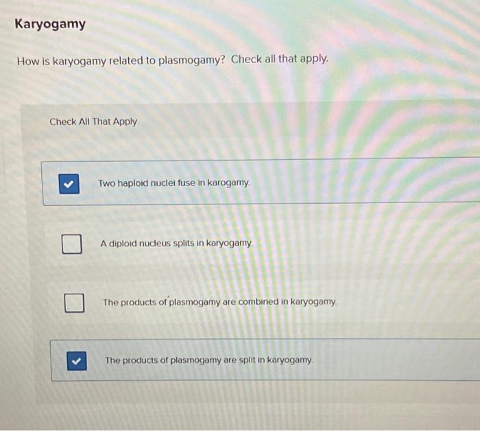 solved-karyogamy-how-is-karyogamy-related-to-plasmogamy-chegg
