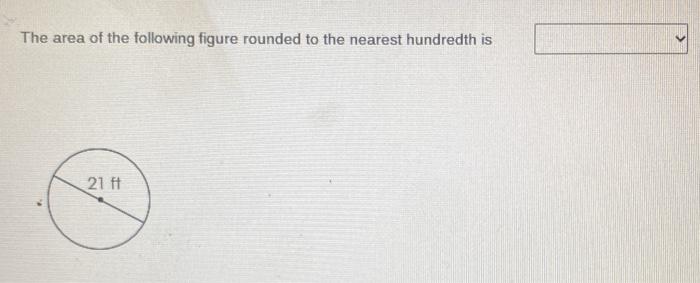 Solved The circumference of the following figure rounded to | Chegg.com