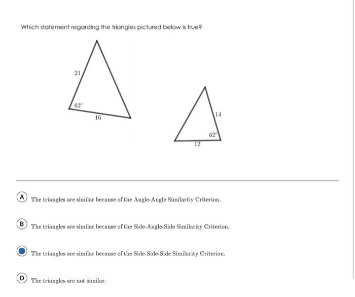 Solved What Additional Information Is Needed To Prove The | Chegg.com