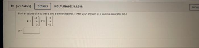 Solved LINEAR ALGEBRA INNER PRODUCTSAnswer All questions I | Chegg.com