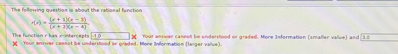 Solved The following question is about the rational | Chegg.com