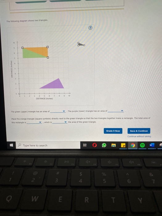 Solved The following diagram shows two triangles ? 5 | Chegg.com