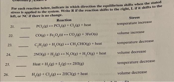 Solved What will be the result if the volume of the reaction | Chegg.com