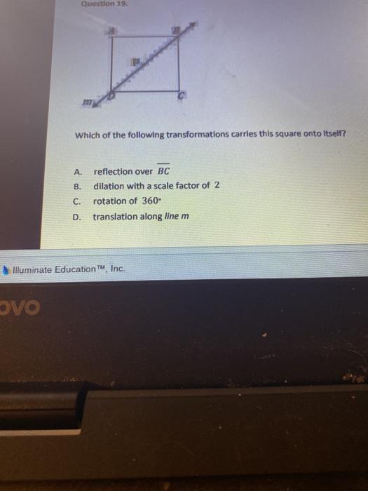 Solved Question 19. X Which of the following transformations | Chegg.com