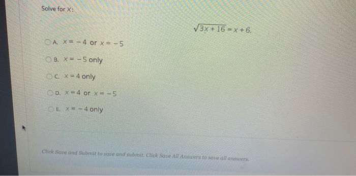 Solved 4 1 Simplify: *100* 3 8 + A. 16x - 4x2 3x + 8 OB 32x 