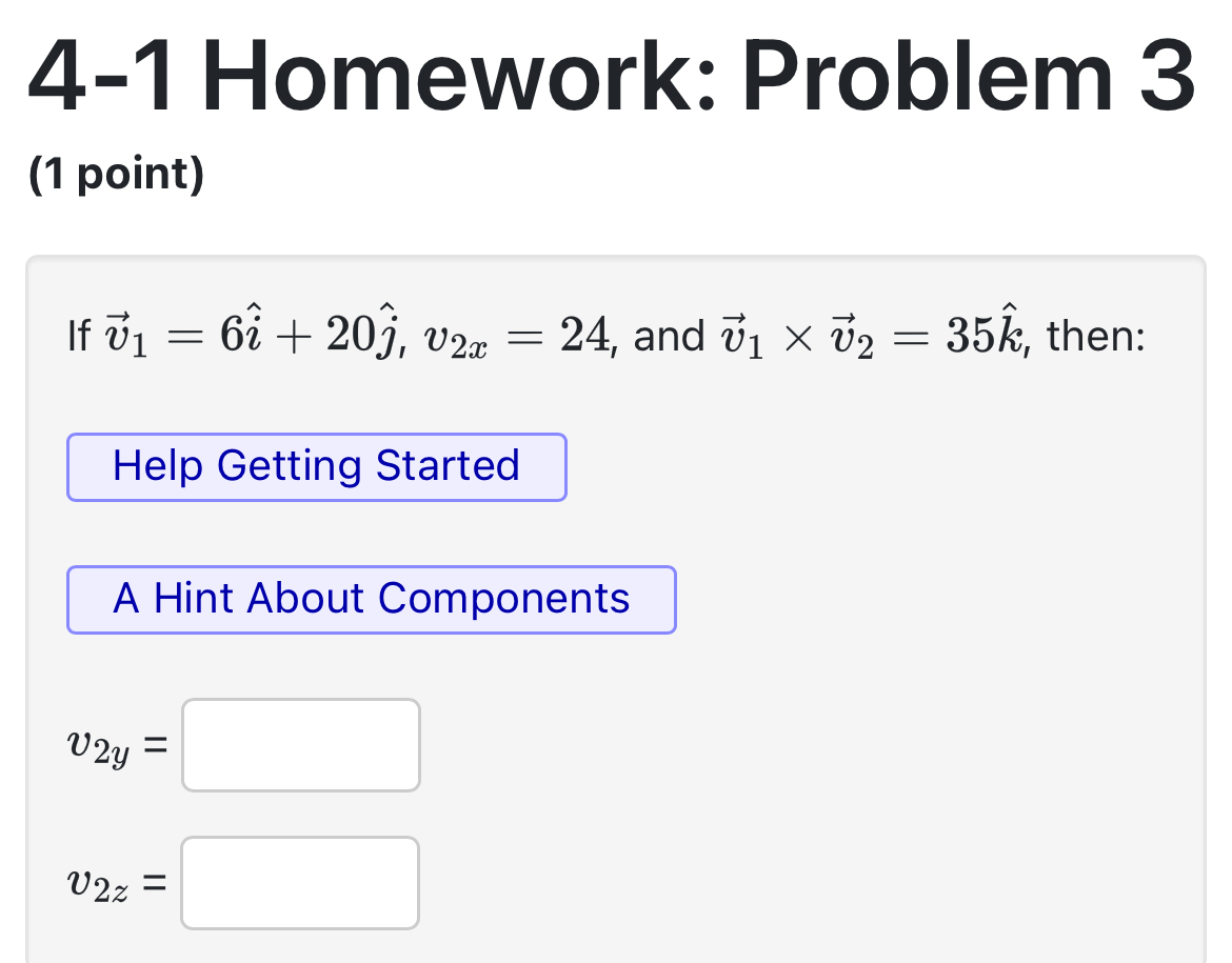 Solved 4-1 ﻿Homework: Problem 3(1 ﻿point)If | Chegg.com