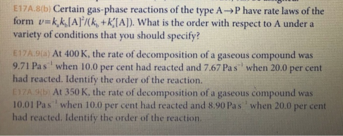 solved-e17a-8-b-certain-gas-phase-reactions-of-the-type-a-p-chegg