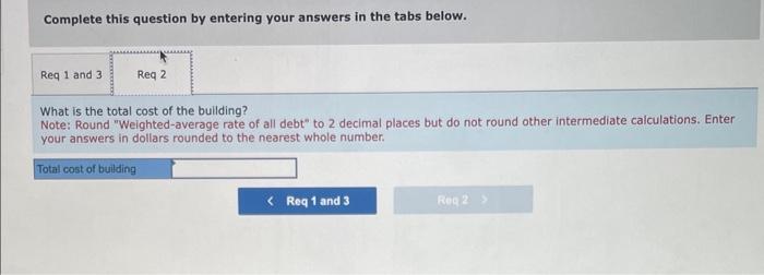 Solved Please Help Calculate Interest Using Weighted Average | Chegg.com