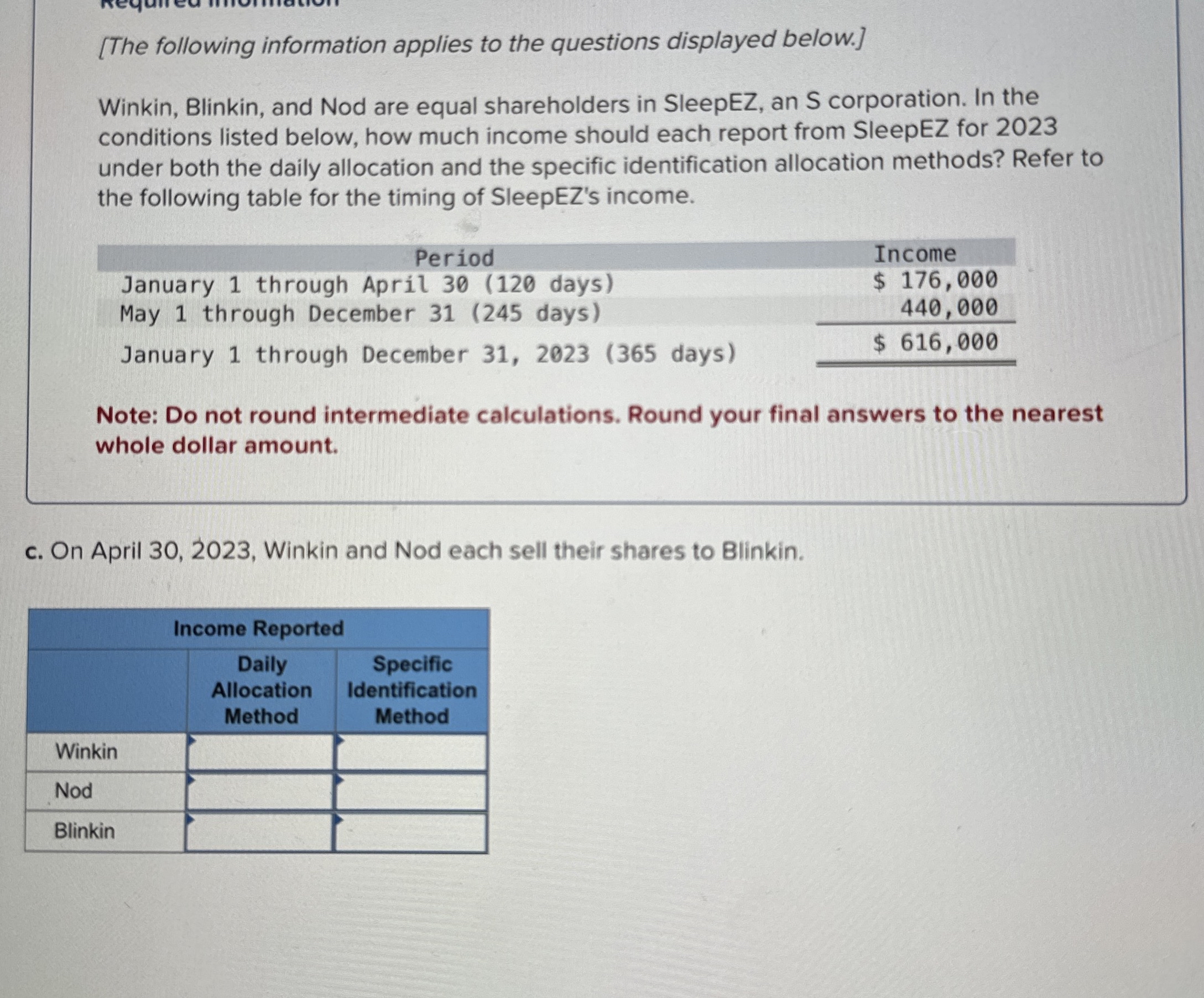 Solved [The following information applies to the questions | Chegg.com