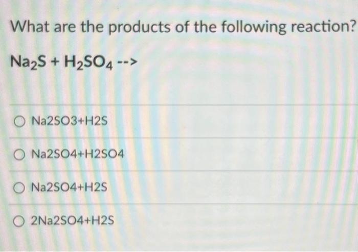 Na2S, Na2SO3 và H2SO4 - Khám Phá Các Phản Ứng Hóa Học và Ứng Dụng Thực Tiễn