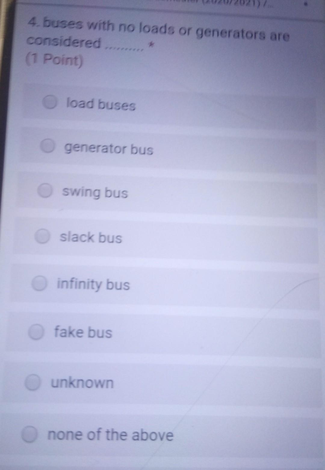 Solved 4. buses with no loads or generators are considered | Chegg.com