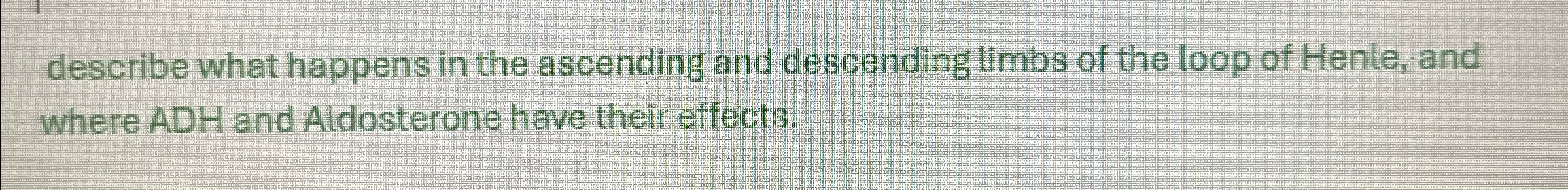 Solved describe what happens in the ascending and descending | Chegg.com