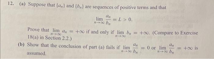 Solved This is from A Friendly Introduction to Analysis by | Chegg.com