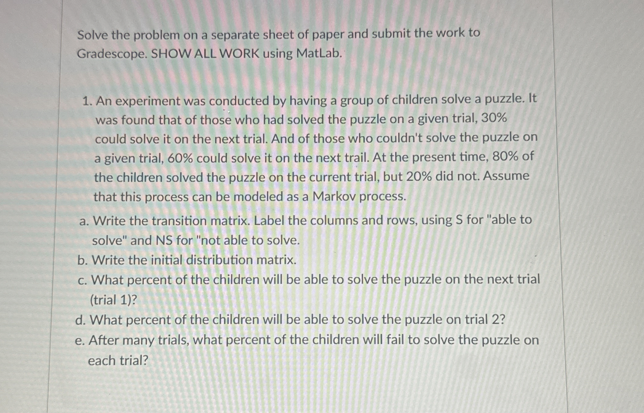 Solved Solve the problem on a separate sheet of paper and | Chegg.com