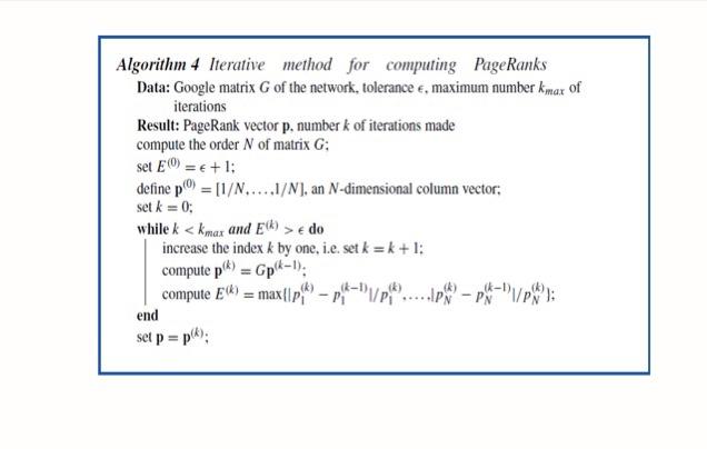 Solved I need a python code to find the page rank of these. | Chegg.com