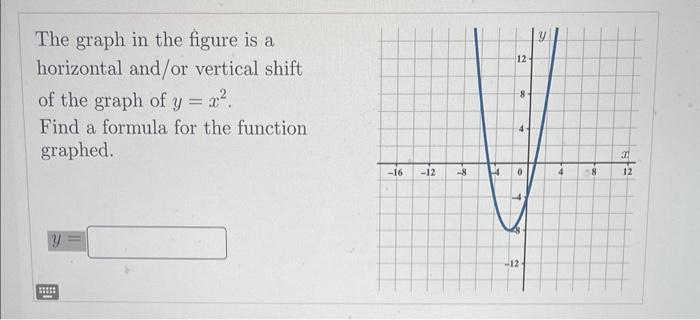 Solved The graph in the figure is a horizontal and/or | Chegg.com