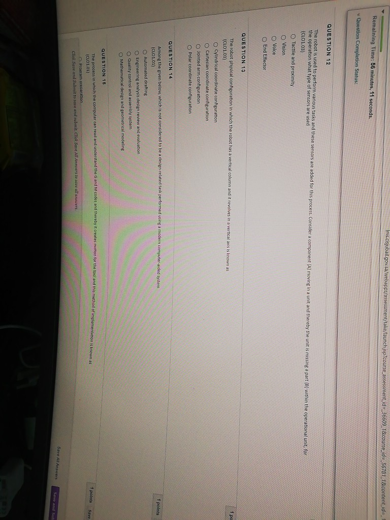 Solved Question Completion Status: QUESTION 2 When a | Chegg.com