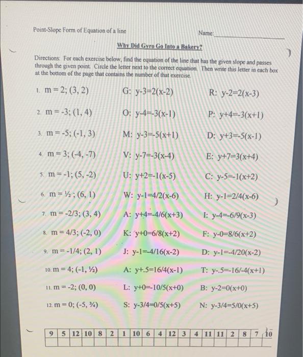 solved-point-slope-form-of-equation-of-a-line-name-why-did-chegg