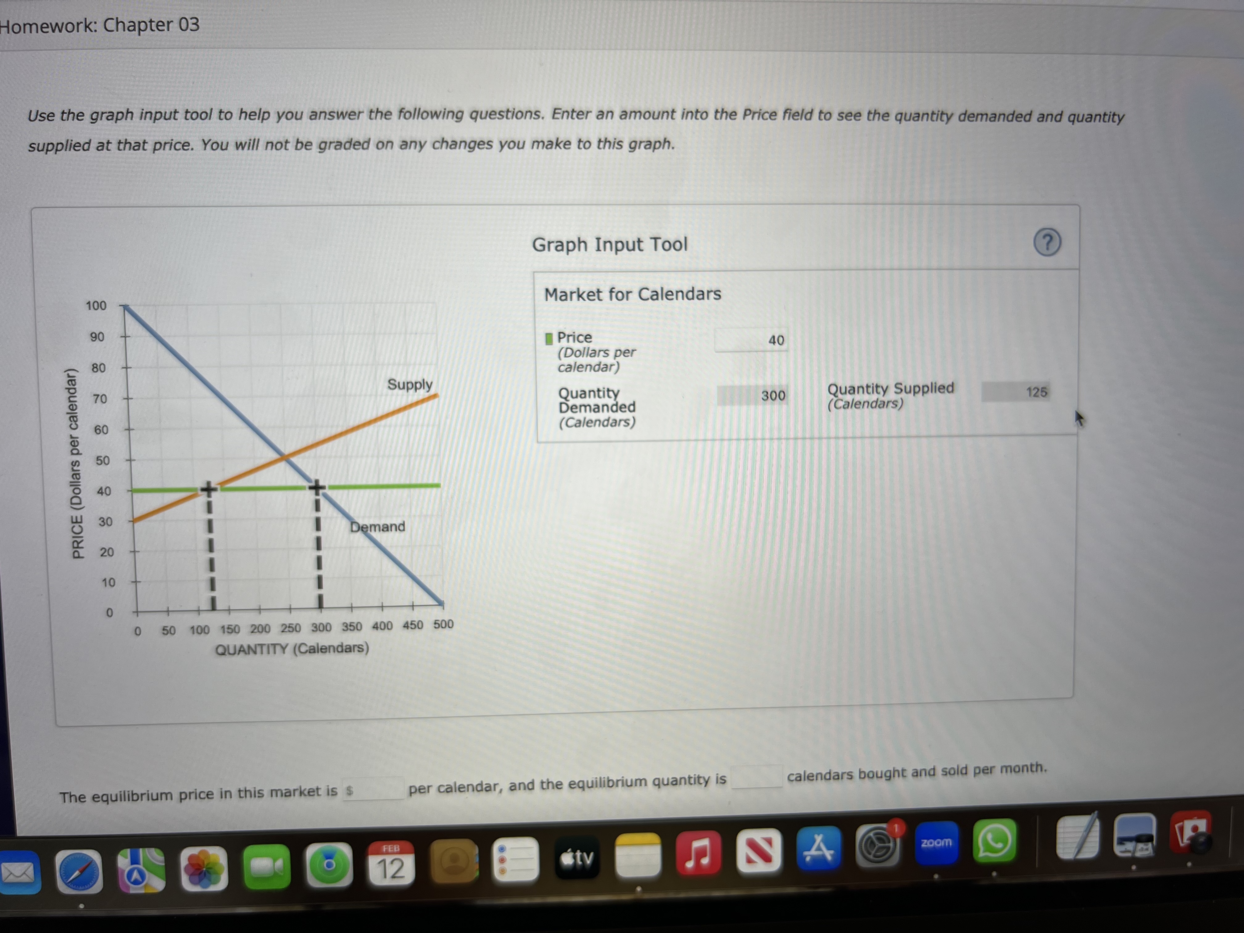 Solved Use the graph input tool to help you answer the | Chegg.com