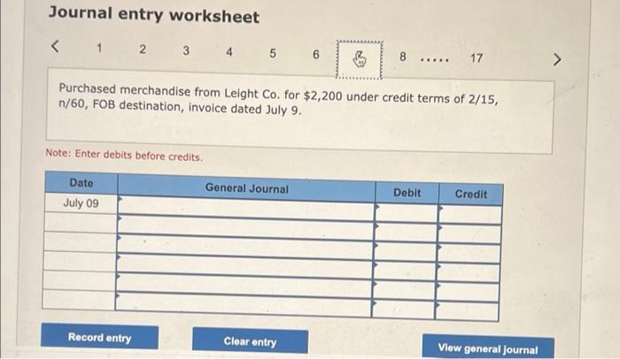 Solved prepare journal entries to record the following | Chegg.com