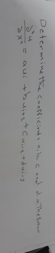 Solved 22/Determine The Coefficients A, B, C &d In The | Chegg.com