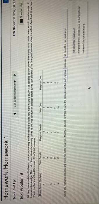 Solved Homework: Homework 1 Score: 0 of 1 pt 19 of 60 (38 | Chegg.com