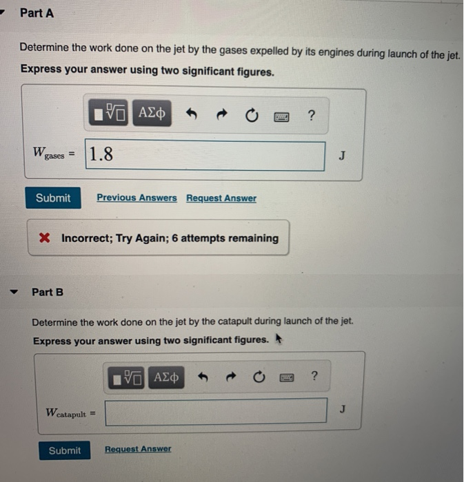 determine workdone on jet and catapult determine workdone on jet and catapult