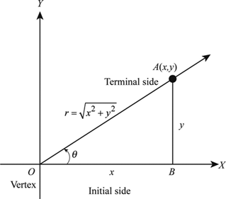 Definition of Trigonometric Functions: Angles In Standard Position ...