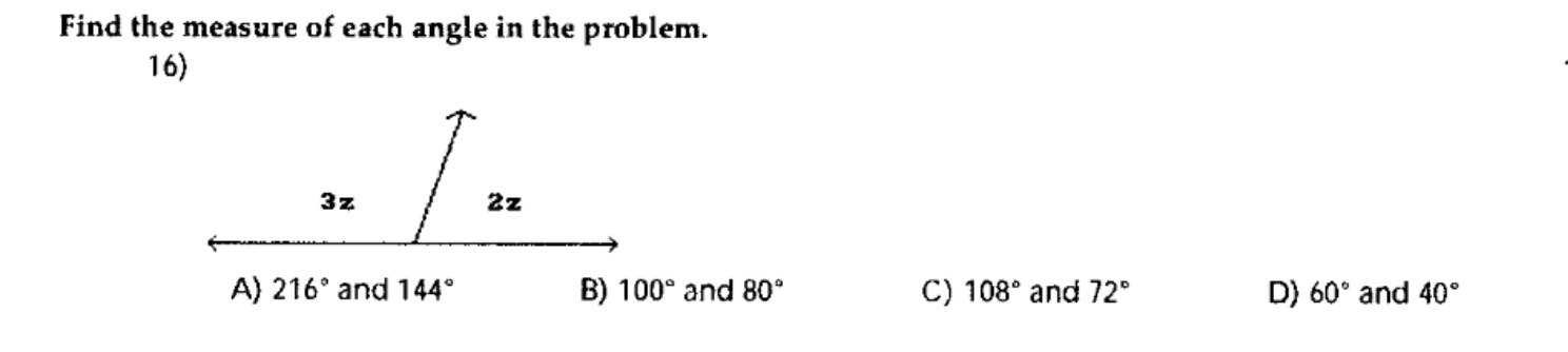 Solved Find the measure of each angle in the | Chegg.com