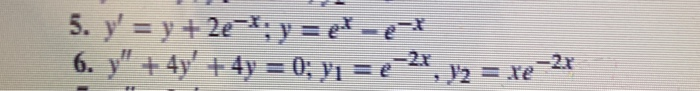 Solved In Problems 1 through 12, verify by substitution that | Chegg.com