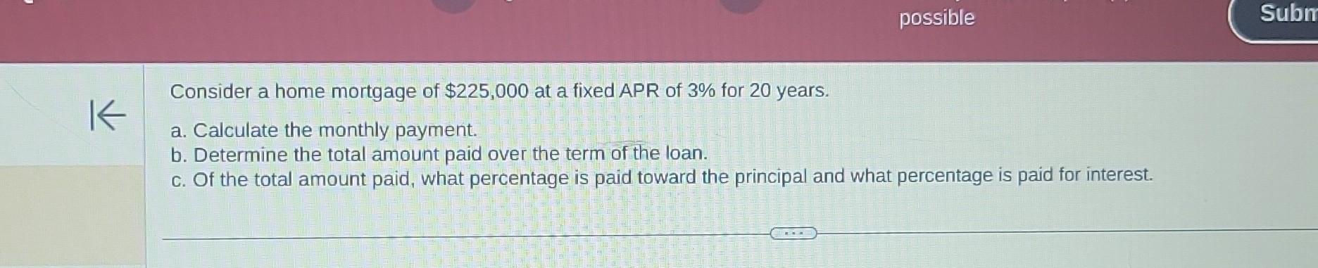 225 000 mortgage monthly payment