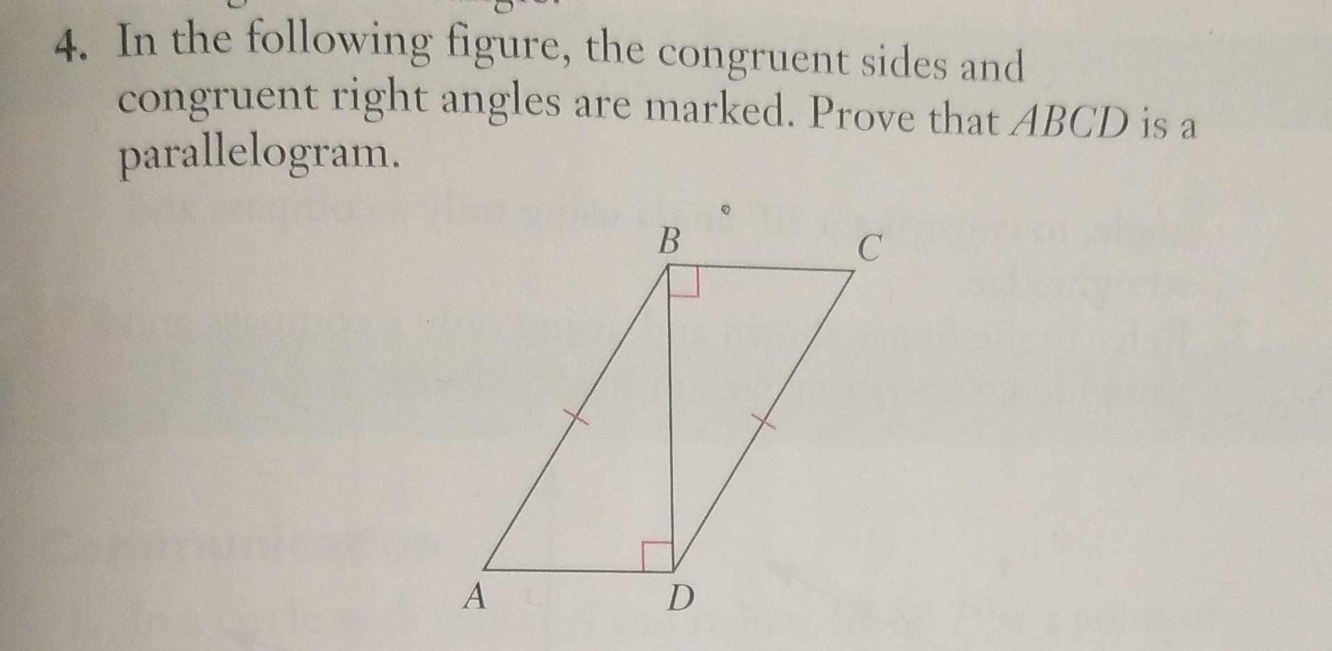 what shape has 4 congruent sides and no right angles